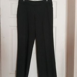 Black Stripes Women's Pants Size 8